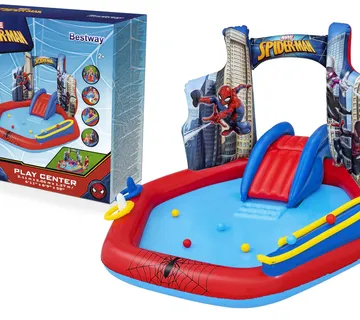 Bestway igralište na napuhavanje 211 x 206 x 127cm Spider-Man - Pribislavec