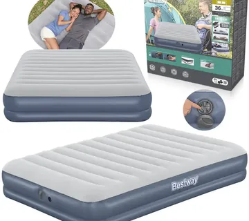 Bestway madrac na napuhavanje Queen Tritech s pumpom 6716T 203x152x36cm - Pribislavec