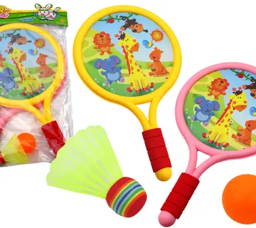 Dječji reketi za badminton životinje - Pribislavec