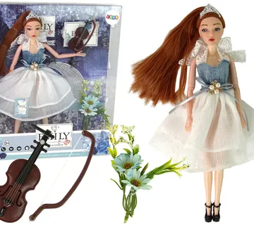 Lutka Emily - violina i cvijeće - Pribislavec