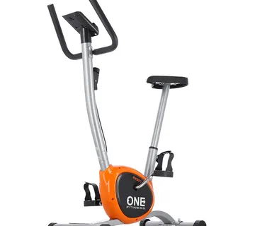 Srebrno-narančasti trening bicikl one fitness - Pribislavec