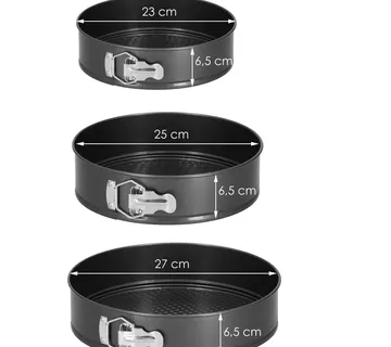 Set kalupa za pečenje crni - Pribislavec