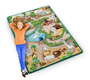 Ricokids model RK-344 XXL podloga za bojanje + flomasteri GRATIS 120 x 90 x 0,3 cm - Pribislavec