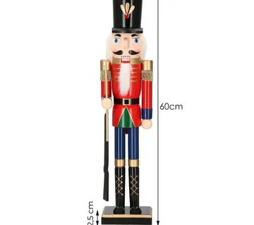 Božićni ukras “Orašar” – visina 60 cm - Pribislavec