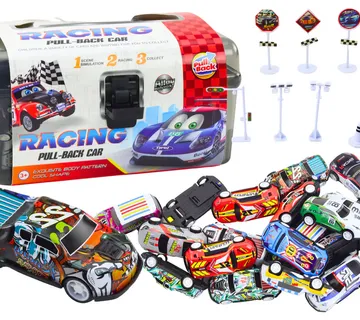 Set automobila i dodataka u koferu 25 kom. - Pribislavec