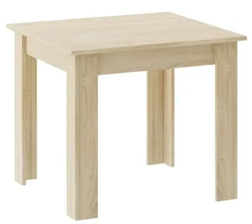 Kvadratni stol 80x80 hrast sonoma - Pribislavec