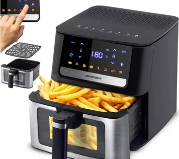Friteza na vrući zrak 6,5l Berdsen 1700W BD-655 crna - Pribislavec