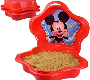 Zatvoreni plastični pješčanik SHELL 2 u 1 bazen Mickey Mouse SP0884 - Pribislavec