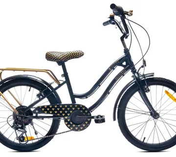 Dječji bicikl 20" Heart Bike crno-zlatni - Pribislavec