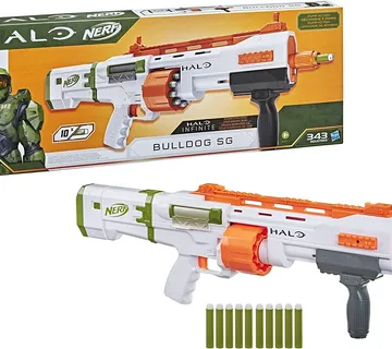 NERF E9271 halo Bulldog puška - Pribislavec