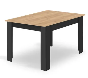 Stol Artisan noge crne boje 120x80 cm - Pribislavec