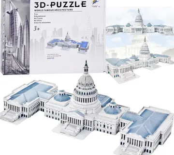 Capitol Hill 3D puzzle 132 kom. - Pribislavec