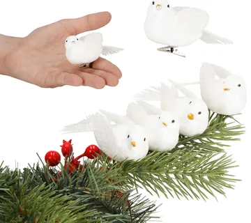 Božićni ukras “Ptice” – 5 × 8 cm - Pribislavec