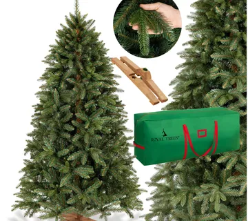 Umjetno božićno drvce – sibirska jela PE Premium 180 cm - Pribislavec