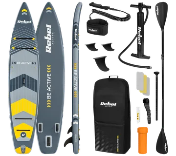 SUP daska REBEL ACTIVE PRO Touring, 381x81x15, set - Pribislavec