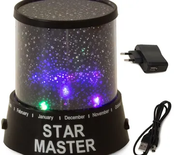 Star Master – Noćna LED lampa s projekcijom zvjezdanog neba - Pribislavec
