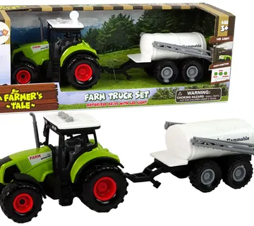 Traktor s bijelom cisternom - Pribislavec