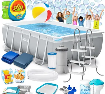 Intex vrtni bazen 300 x 175 x 80 cm + gratis aparat za mjehuriće - Pribislavec