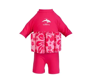 Konfidence plutajući kupaći kostim pink/hibiskus 2-3 godine - Pribislavec