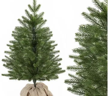Ukrasna božićna jelka 60 cm, zelena - Pribislavec