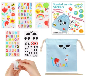 Woopie art&fun kreativni set torbe + naljepnice 109 kom. - Pribislavec