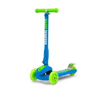 Milly Mally romobil na 3 kotača Scooter Magic plavo - zeleni - Pribislavec
