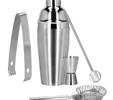 Set za pripremu pića za barmene shaker 750 ml 5 komada - Pribislavec