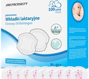 Ulošci za dojilje - ultra upijajući Berdsen BL-911 - Pribislavec