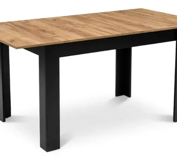 Pravokutni rastezljivi stol 120–160 × 80 cm za kuhinju i blagovaonicu, za 4–6 osoba, craft hrast - Pribislavec