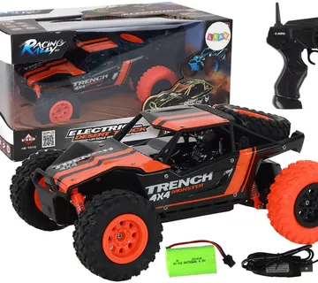 Off-road Rally auto na daljinsko upravljanje 1:24 narančasti - Pribislavec