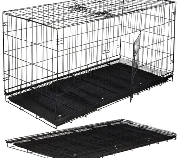 Metalni kavez za životinje 130 x 60 x 70 cm - Pribislavec
