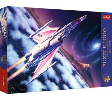 Puzzle - 1000 Premium Plus - Vrijeme za čaj: Svemirski let Trefl 12075 - Pribislavec
