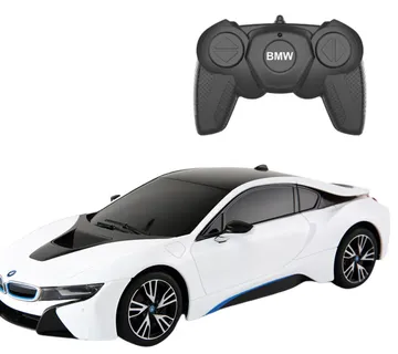 RC automobil 1:18 Rastar BMW i8, bijeli - Pribislavec
