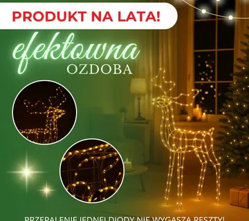 Svjetleći božićni ukras “Sob” – 216 LED lampica - Pribislavec