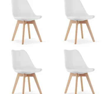 Set od 4 stolice MARK – bijela boja - Pribislavec