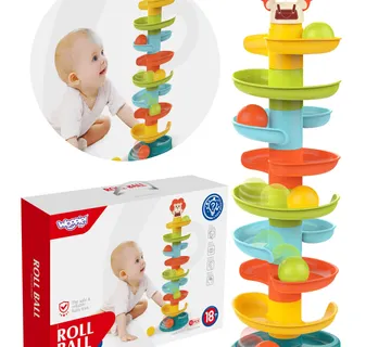 WOOPIE BABY spiralna staza + 6 Loptica - Pribislavec