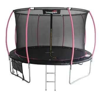 LEAN Sport Max trampolin crno-ružičasti 426cm - Pribislavec