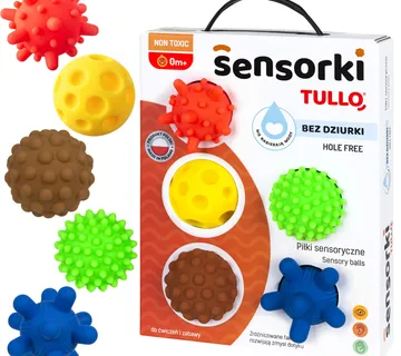 Tullo senzoričke loptice bez rupa 5kom. - Pribislavec