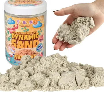 Tuban kinetički pijesak 1kg - natural - Pribislavec