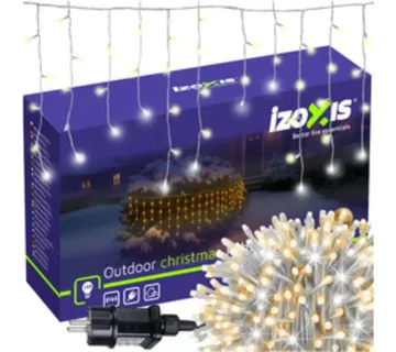 Izoxis 100 LED božićna svijetla – 4 m toplo bijela - Pribislavec