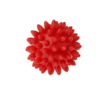 Tullo šiljasta masažna loptica 5,4cm crvena - Pribislavec