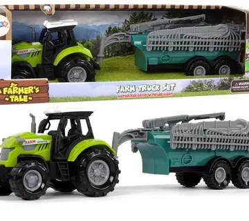Zeleni traktor s tirkiznom prskalicom - Pribislavec