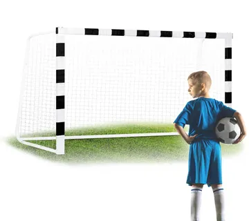 Nogometni gol 300 x 160 x 90 cm ns-460 crno-bijeli - Pribislavec