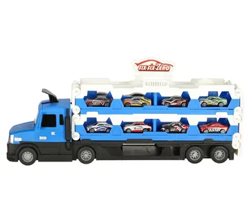 Kamion transporter auta XXL - plavi - Pribislavec