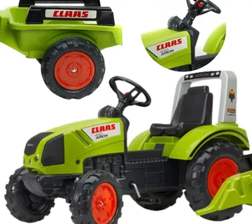 Falk Claas veliki traktor na pedale s prikolicom 3+ - Pribislavec