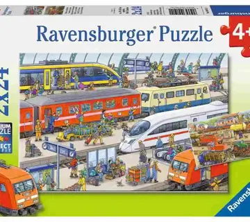 Ravensburger Puzzle Problemi na željezničkom kolodvoru 2x24kom - Pribislavec