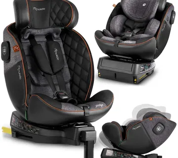 Nukido Prestige Line autosjedalica crna i siva 0-36 kg isofix - Pribislavec