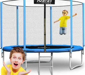 Neo Sport vrtni trampolin 312cm/10ft s vanjskom mrežom i ljestvama - Pribislavec