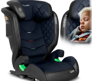 Nukido Louis autosjedalica crna i mornarsko plava 15-36 kg isofix - Pribislavec