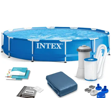 Okvirni vrtni bazen 366 x 76 cm 10u1 Intex - Pribislavec